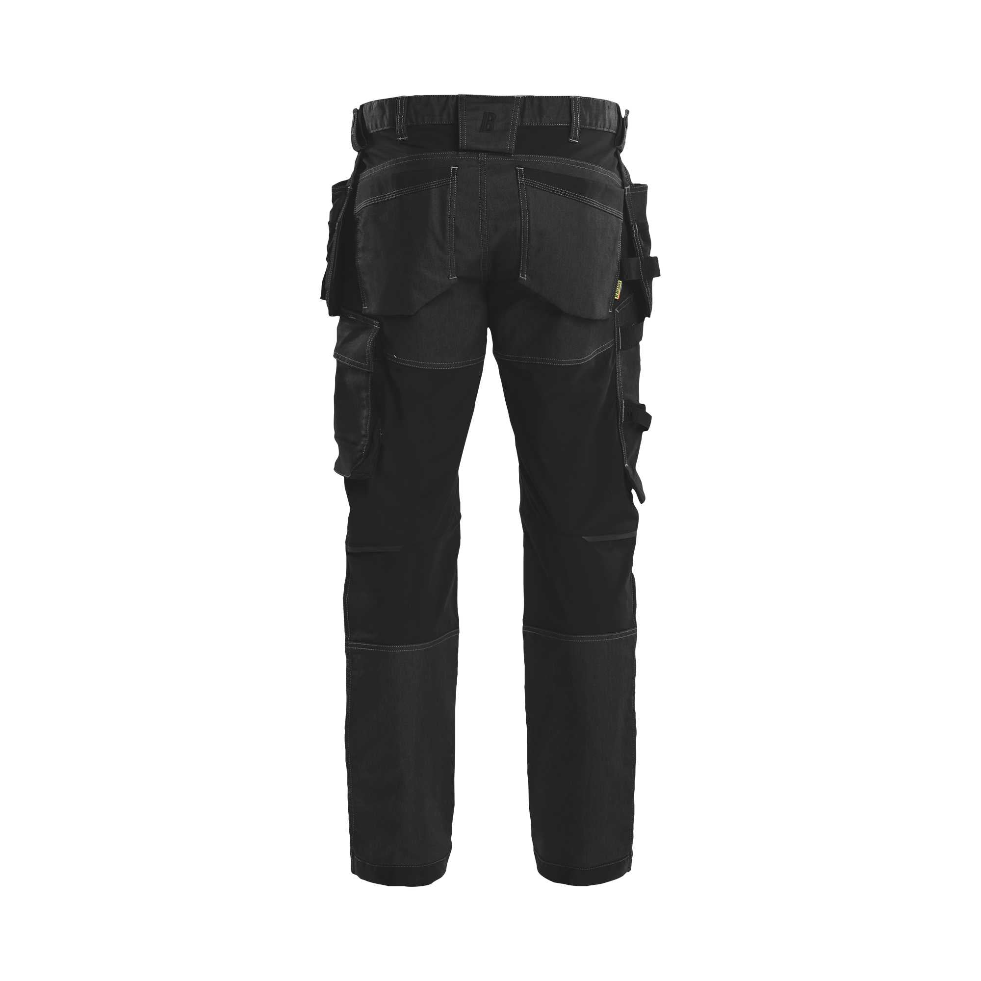 BLAKLADER 17501141 Craftsman Trousers Stretch Work Trousers Men - CORDURA Denim