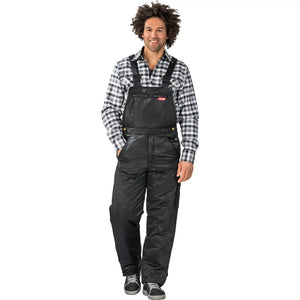 Planam Outdoor Gletscher Pilotenlatzhose schwarz S schwarz - Produktbild mit Model