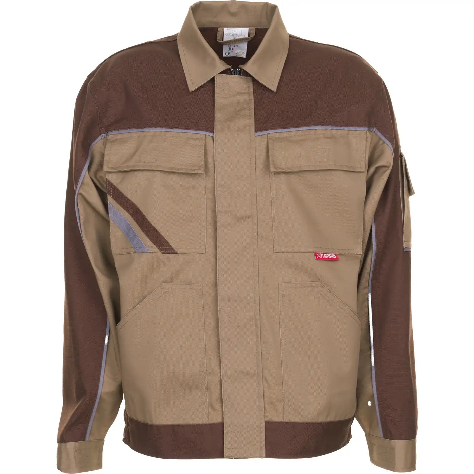 Planam Highline Bundjacke khaki/braun/zink 102 khaki/braun/zink - Vorschaubild
