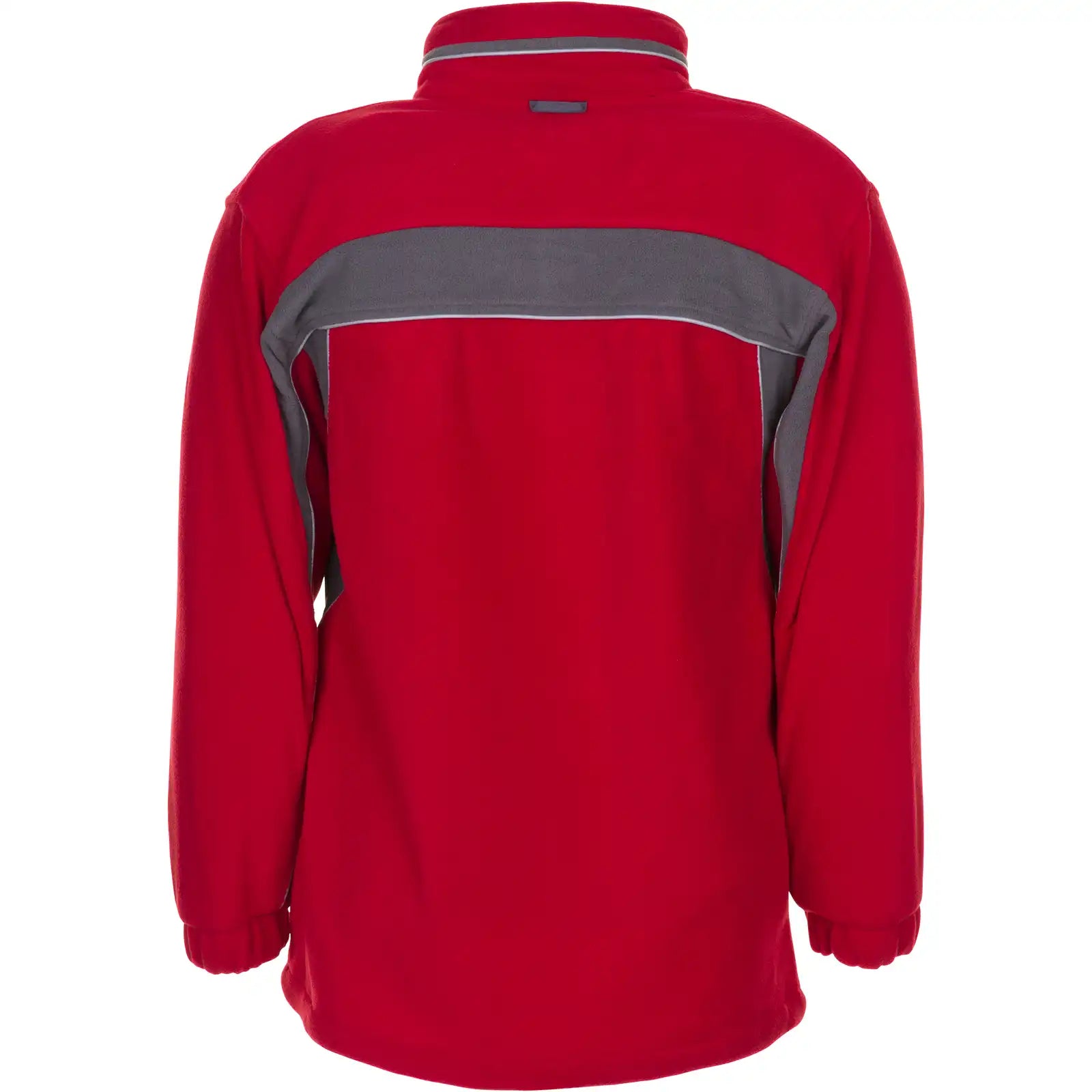 Planam Plaline Fleecejacke rot/schiefer XS rot/schiefer - Produktbild ohne Model