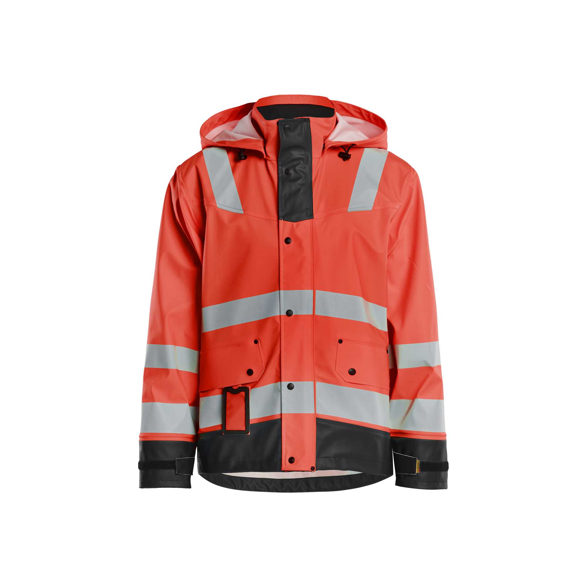 BLAKLADER 43022003 Rain jacket Hi Vis Level 2 Hi Vis Reflective Rain Jacket MEN - Waterproof