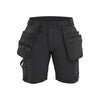 BLAKLADER 71241645 Women's Craftsman shorts 4 way stretch Work Shorts Women - double weave