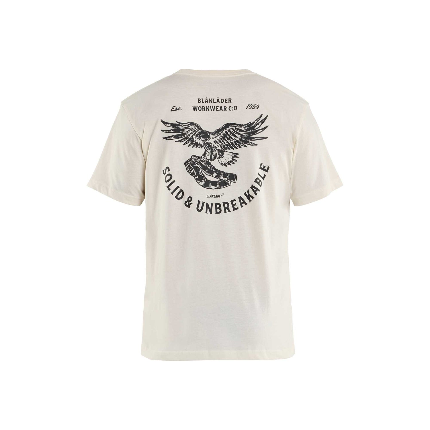 BLAKLADER 94221042 T-SHIRT EAGLE Kurzarm-Arbeits-T-Shirt HERREN – 100% Baumwolle