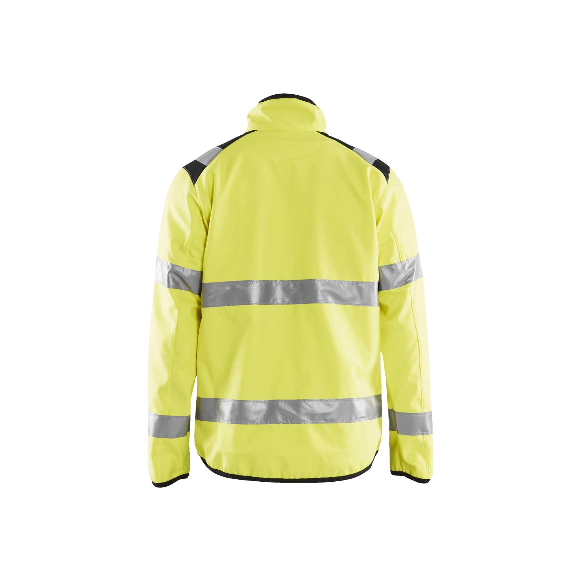 BLAKLADER 48772516 Hi Vis Softshell Jacket Hi Vis Reflective Softshell Work Jacket MEN - Water Repellent