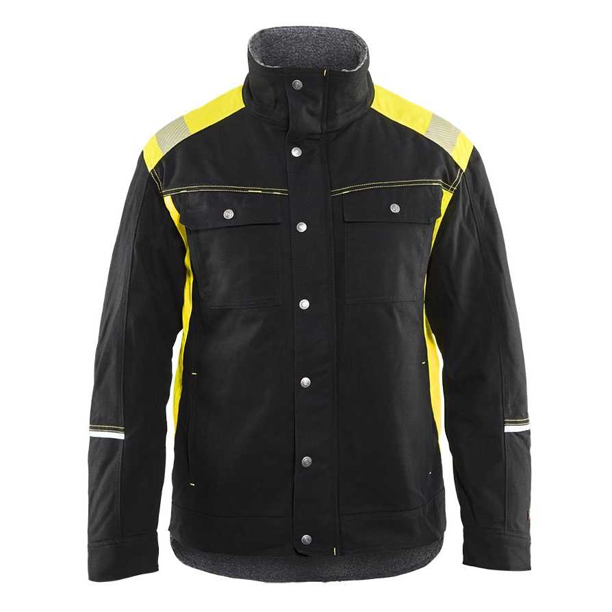 BLAKLADER 49151370 Winter jacket Hi Vis Reflective Winter Jacket MEN - 100% Cotton