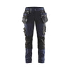 BLAKLADER 71151343 Women's craftsman trousers with Stretch Work Trousers Women - canvas fabric