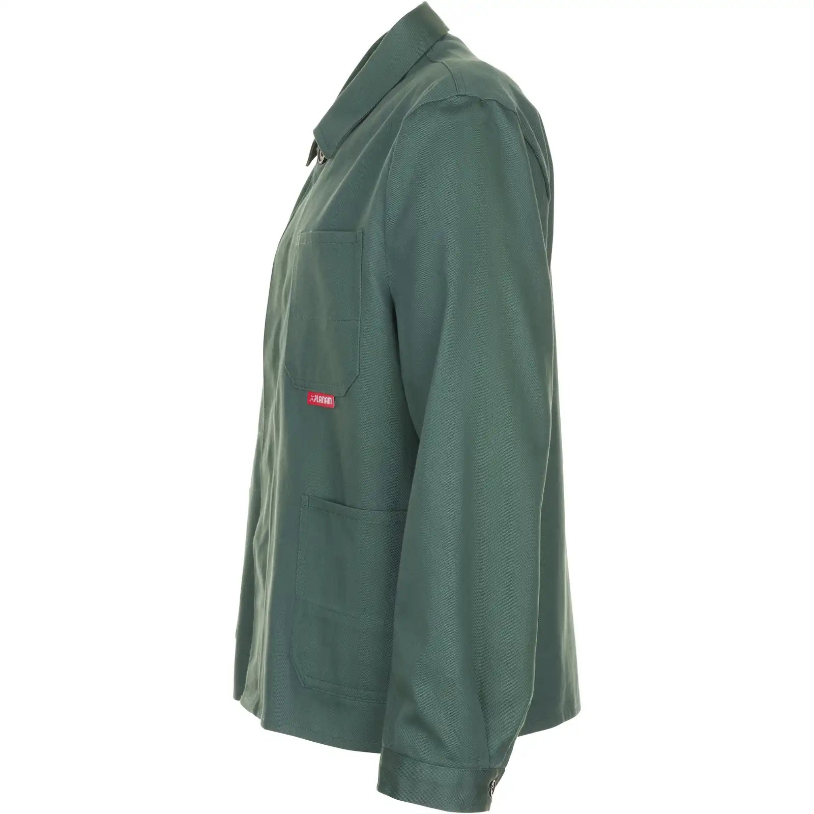 Planam BW 290 Arbeitsjacke mittelgrün 102 mittelgrün - Produktbild ohne Model