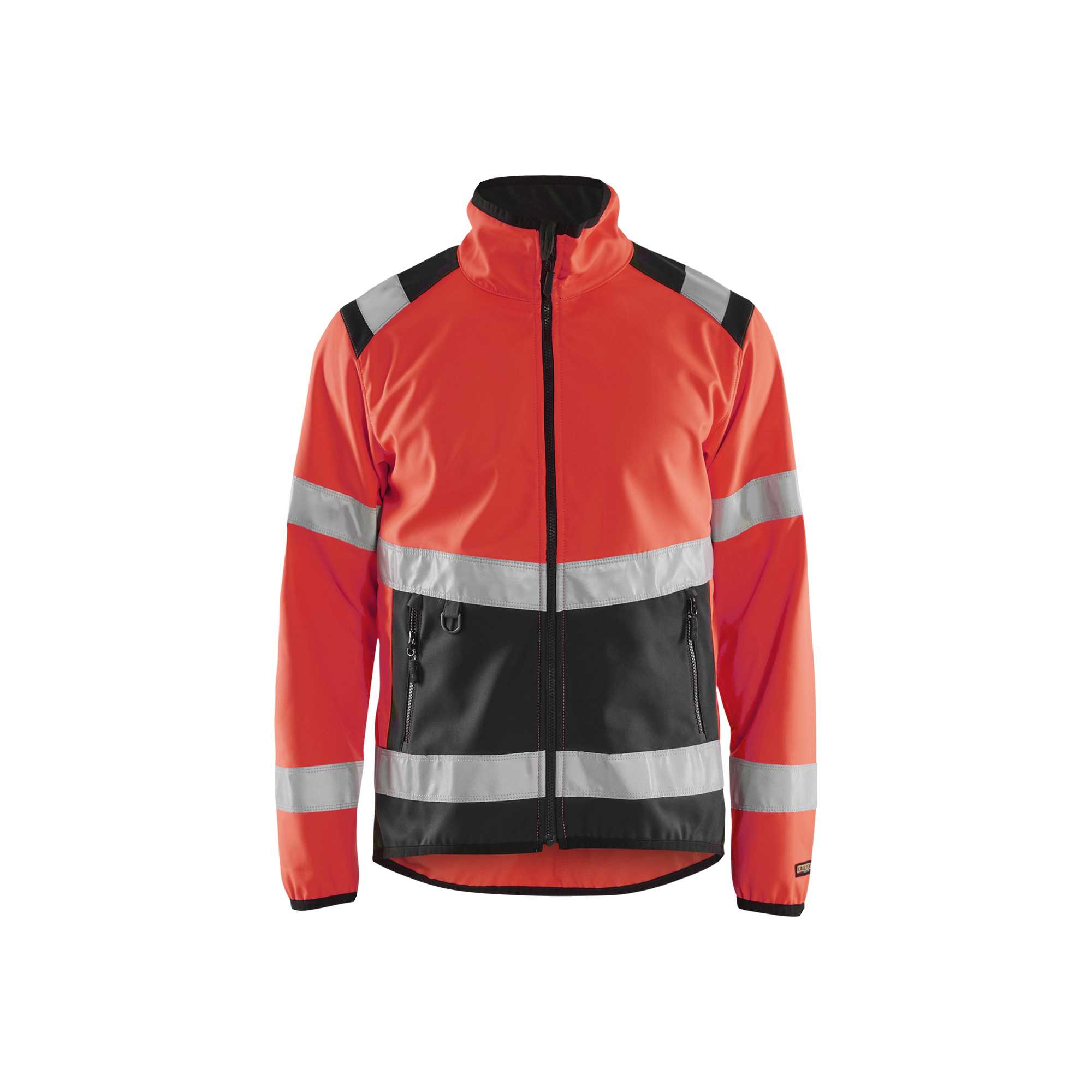 BLAKLADER 48772516 Hi Vis Softshell Jacket Hi Vis Reflective Softshell Work Jacket MEN - Water Repellent