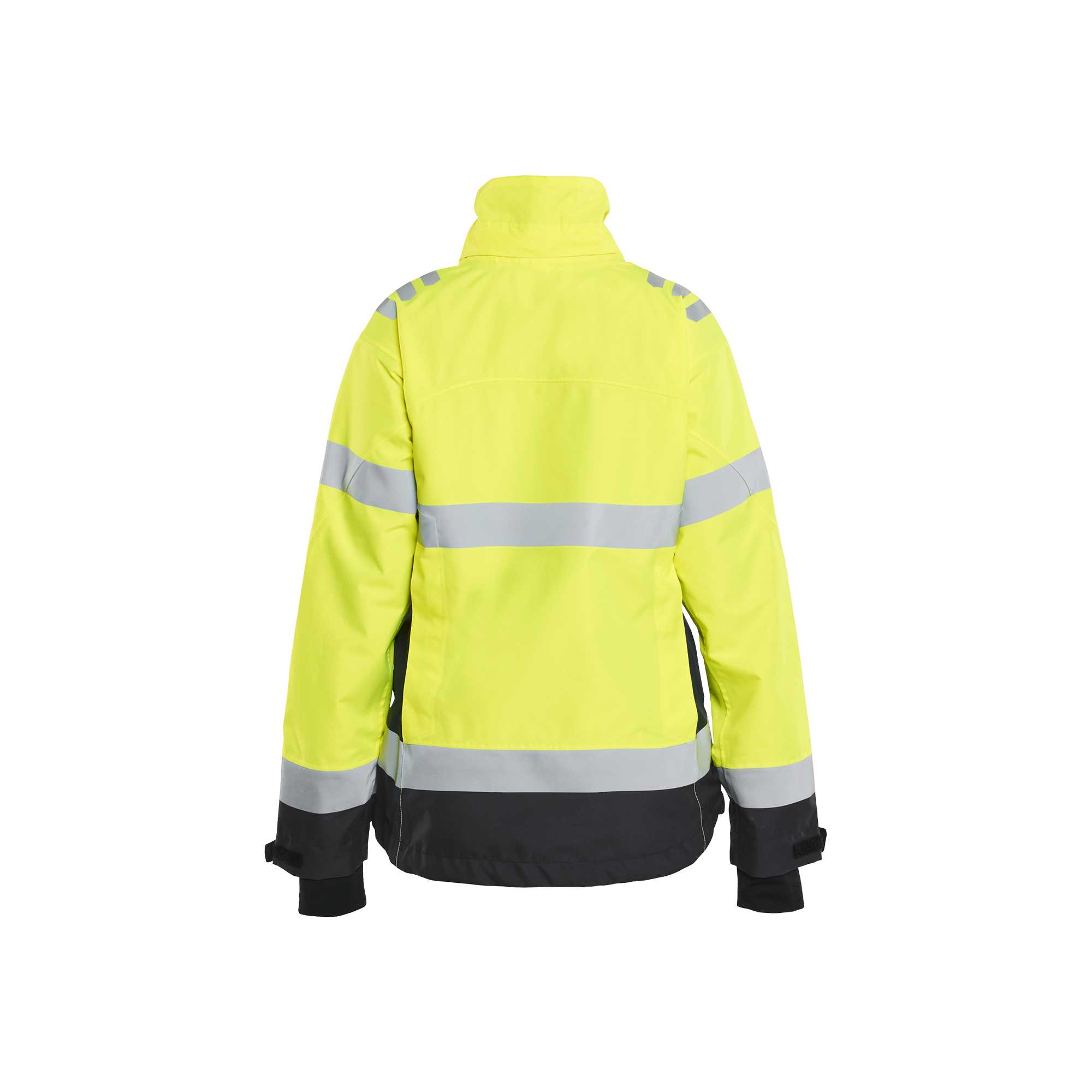 BLAKLADER 47611977 Women's Hi Vis Shell Jacket Hi Vis Reflective Shell Work Jacket WOMEN - Waterproof
