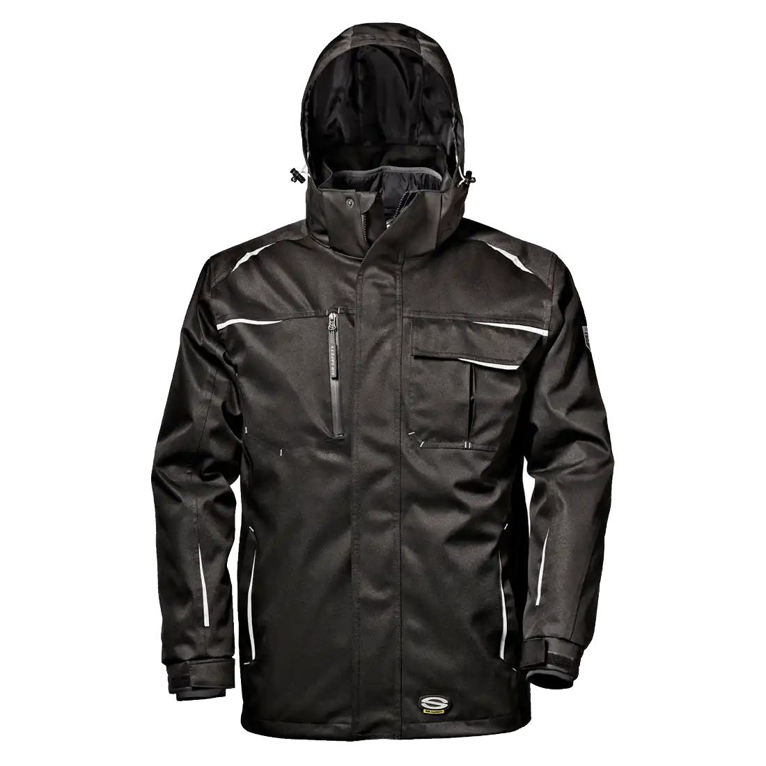 TRIAL JACKET Workjacket - Hi-Vis Reflective Inserts - Waterproof Zippered Chest Pocket - Detachable Inner Jacket - Image 1