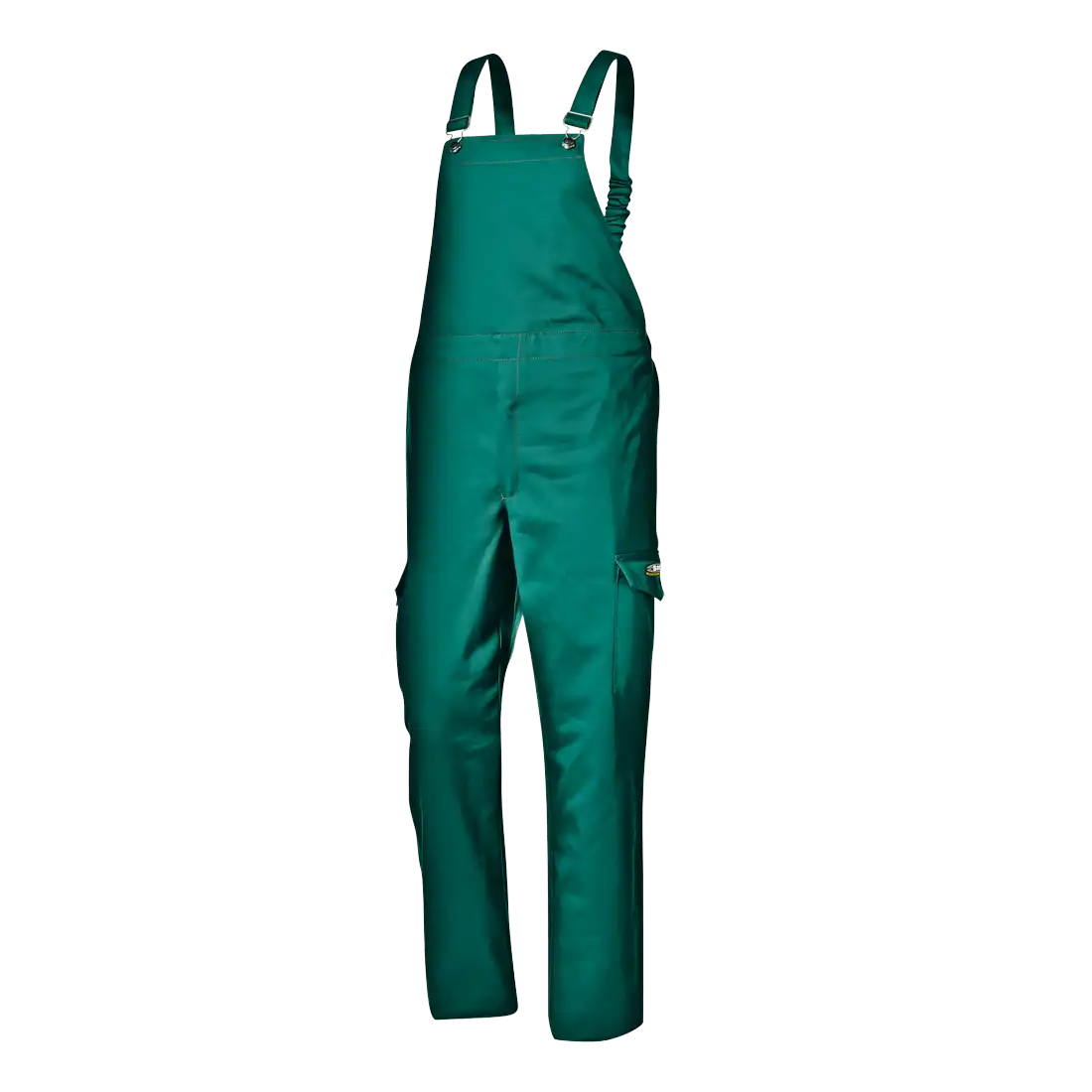 FLAME RETARDANT BIB-TROUSERS - Class 1 - Flame Retardant Cotton - Elasticated Shoulder Straps - Image 1