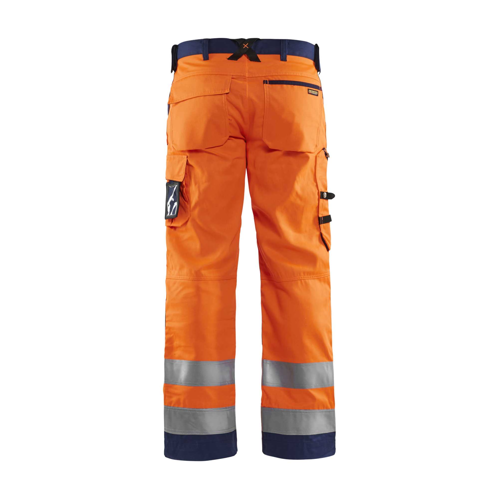 BLAKLADER 15661811 | Hi Vis trousers Hi Vis Reflective Work Trousers Men - Class 2 Certified