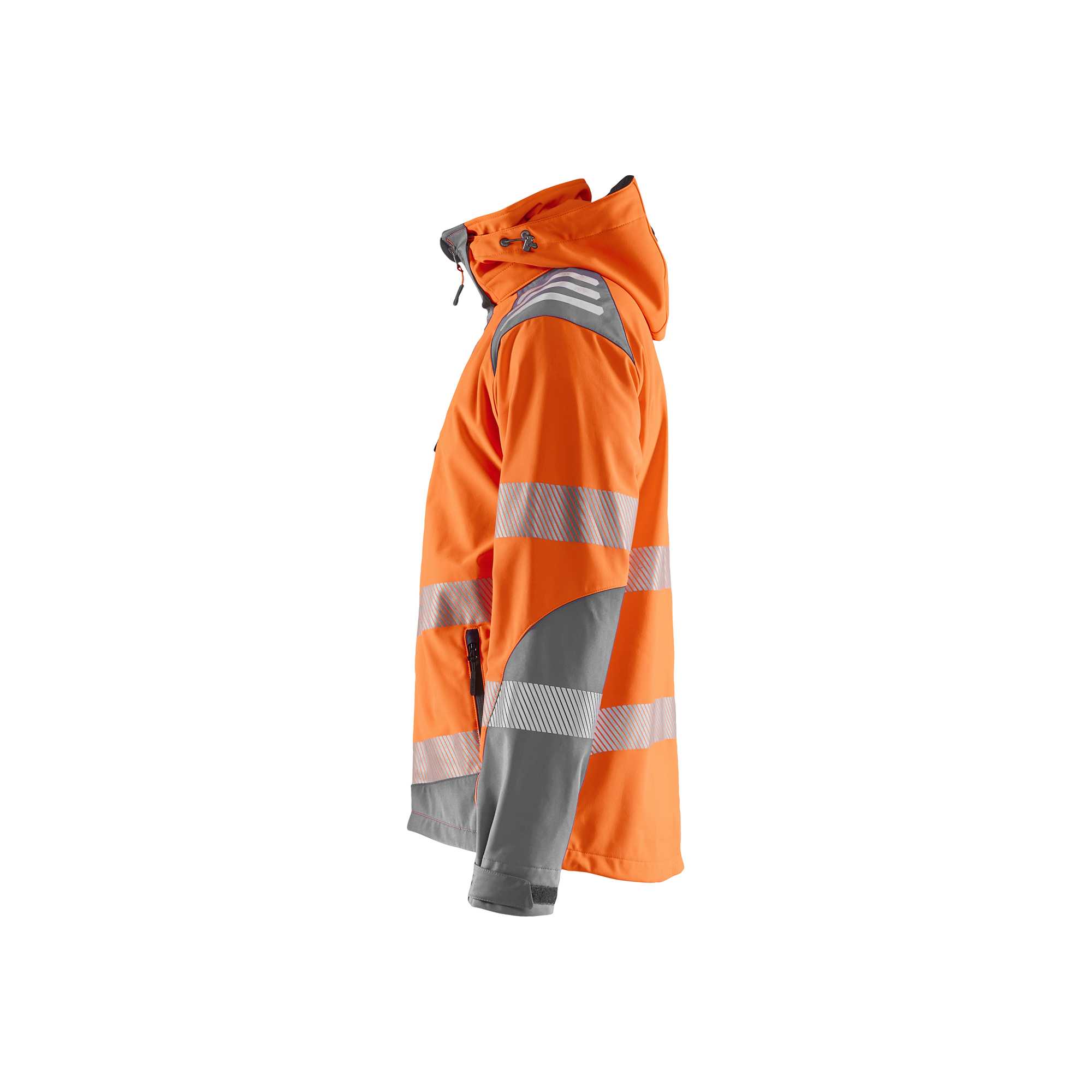BLAKLADER 44912513 Hi Vis Softshell jacket Hi Vis Reflective Softshell Work Jacket MEN - Waterproof