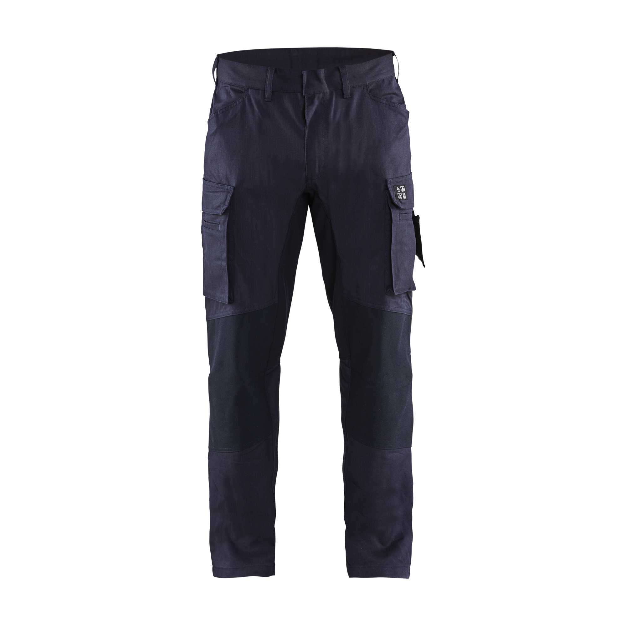 BLAKLADER 14861512 | Pantalon ignifuge inhérent avec stretch Pantalon de travail homme - Tissu Ripstop