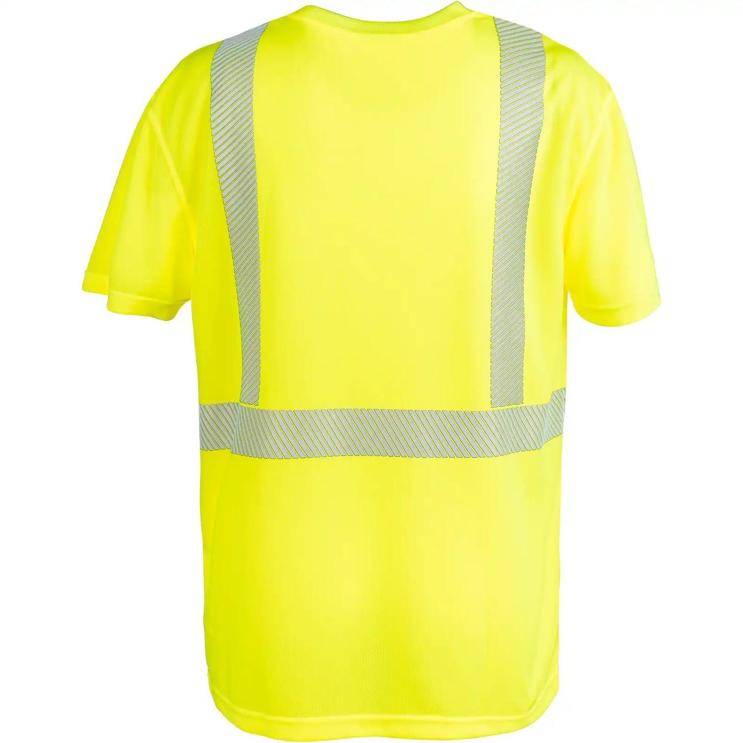 Planam Norit Warnschutz T-Shirt kurzarm gelb  XS gelb - Produktbild ohne Model