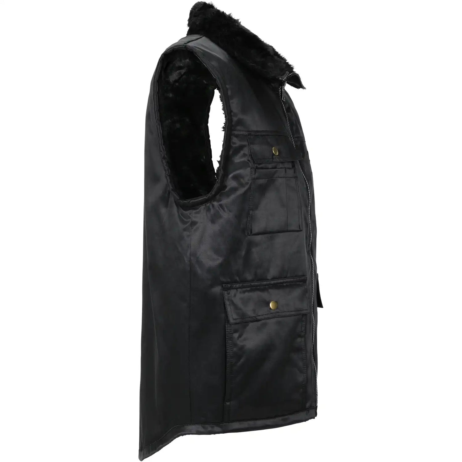 Planam Outdoor Gletscher Pilotenweste schwarz S schwarz - Produktbild ohne Model