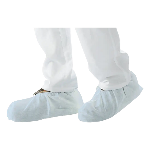 SIR SAFETY CHEMTEX Couvre-chaussures de protection chimique pour hommes - Tissu non tissé SMS