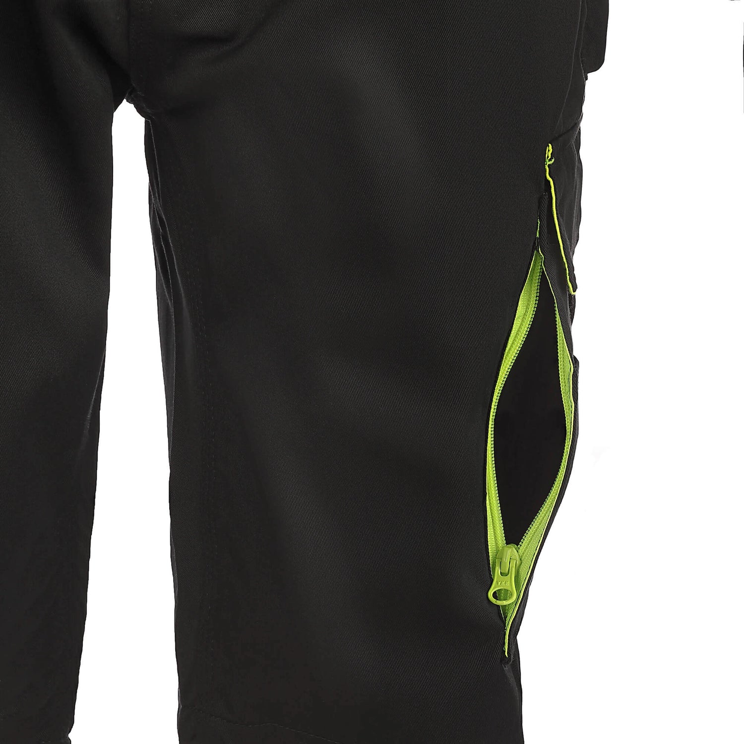 TMG Finesse Work dungarees black - Finesse BIB Trouser-black-03-V2