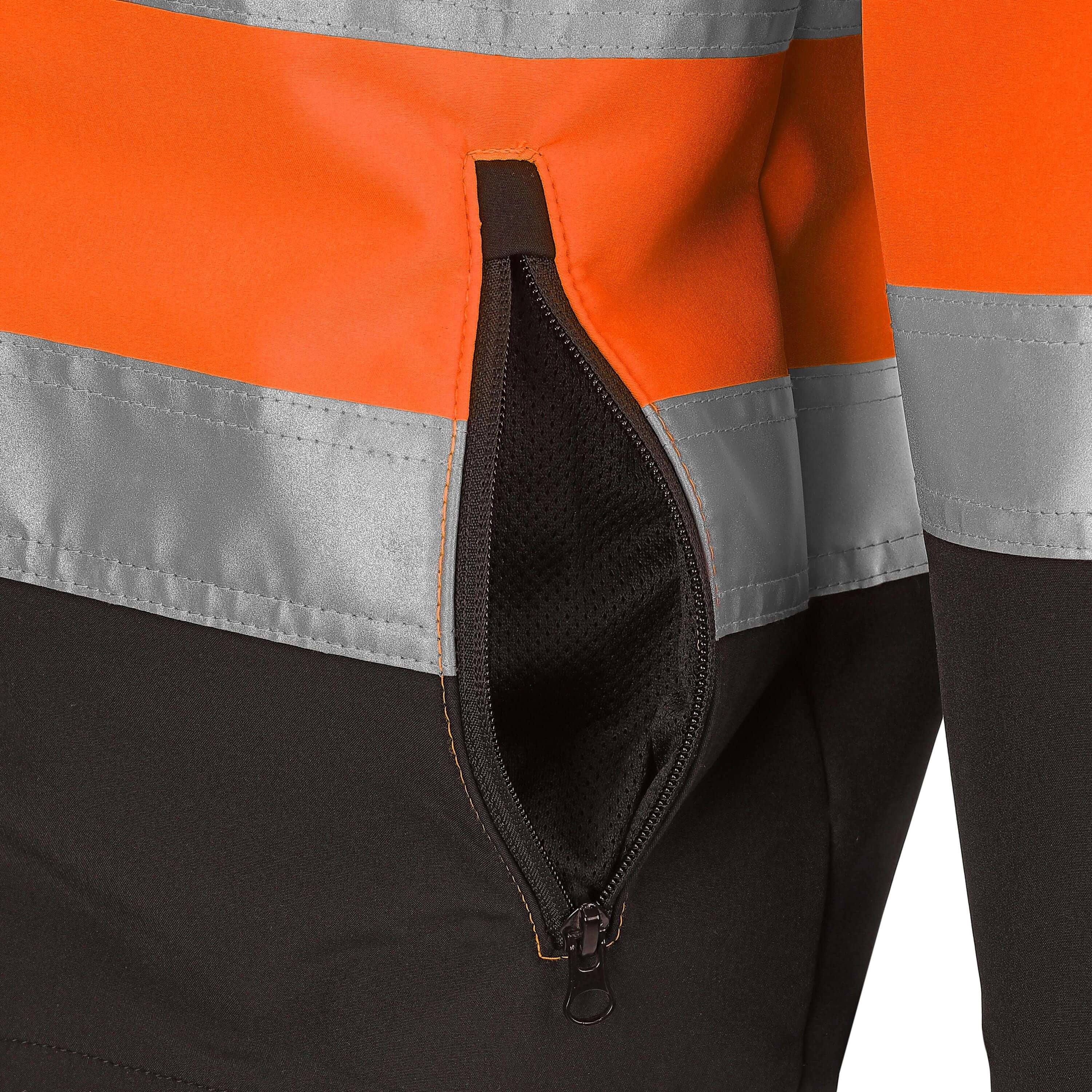 TMG Night Reflex Softshell jacket orange - Softshell_Orange_04