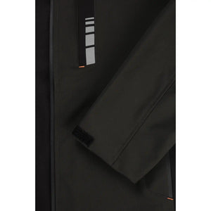 Planam Moto Softshelljacke oliv/schwarz S oilv/schwarz - Extra Detailbild