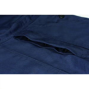 Planam BW 270 Latzhose kornblumenblau 102 kornblumenblau - Extra Detailbild