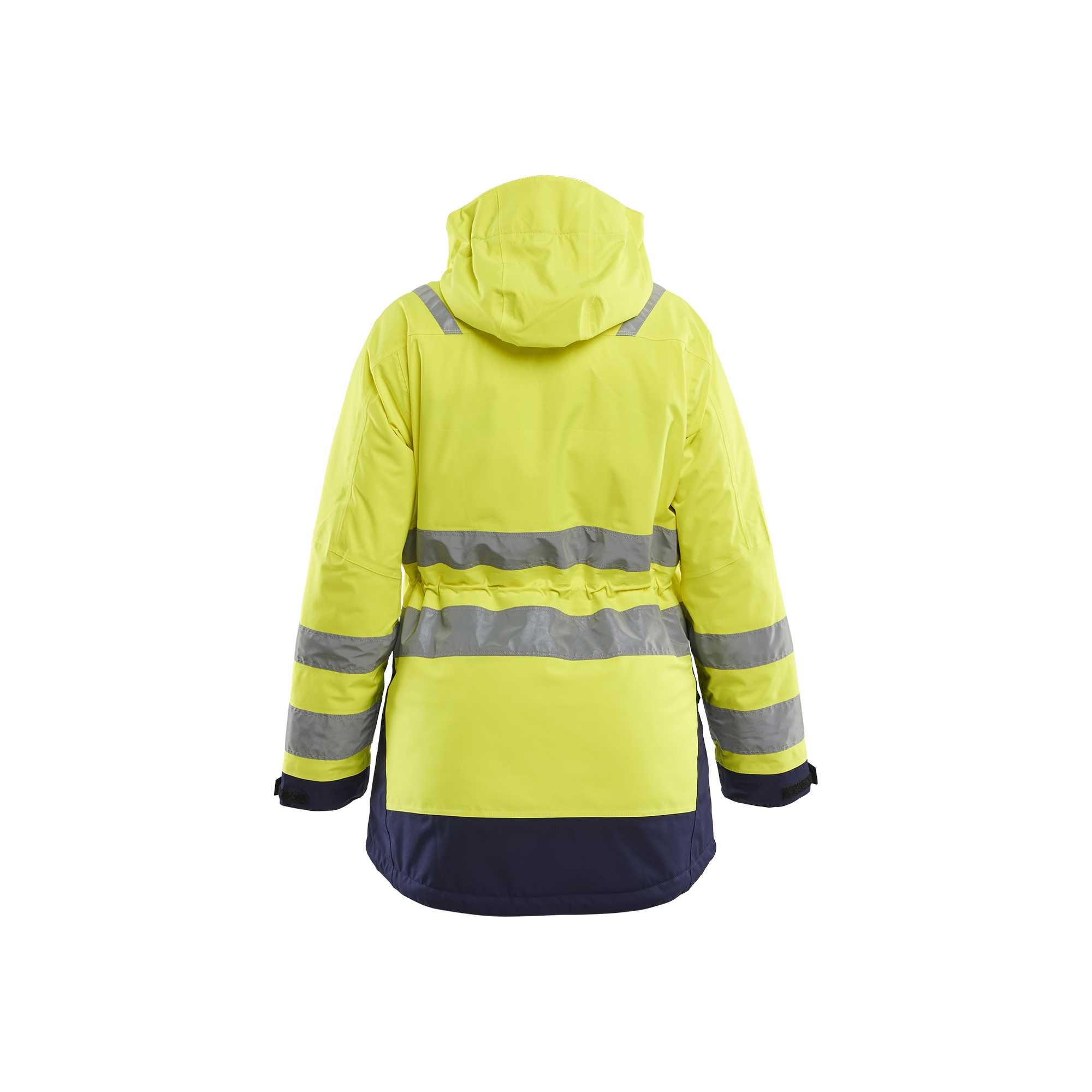 BLAKLADER 44721987 Women's Hi vis Winter Parka Hi Vis Reflective Parka Work Jacket WOMEN - Waterproof