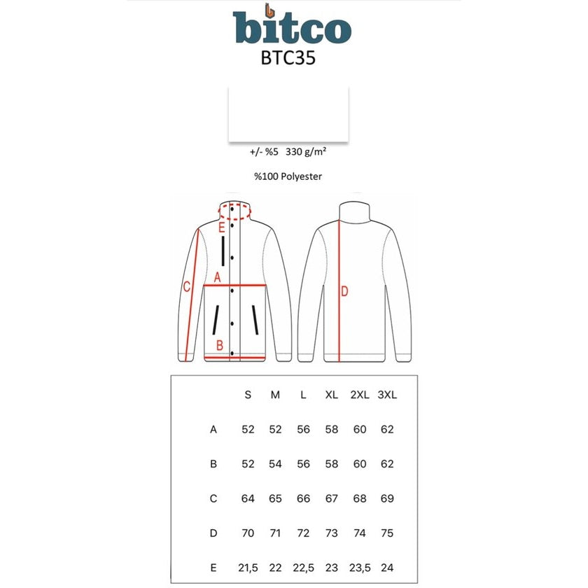 BITCO SOFTSHELL JACKET - Hi-Vis Reflective - Waterproof - Windproof - Image 3