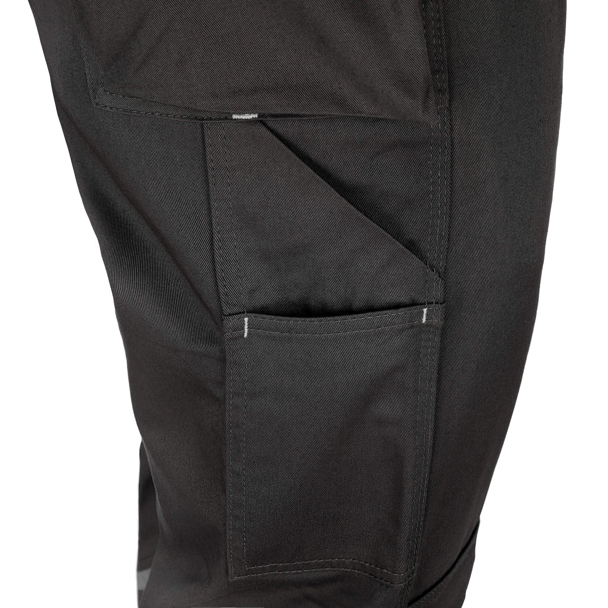 TMG Finesse Work trousers grey - Hose grau-07