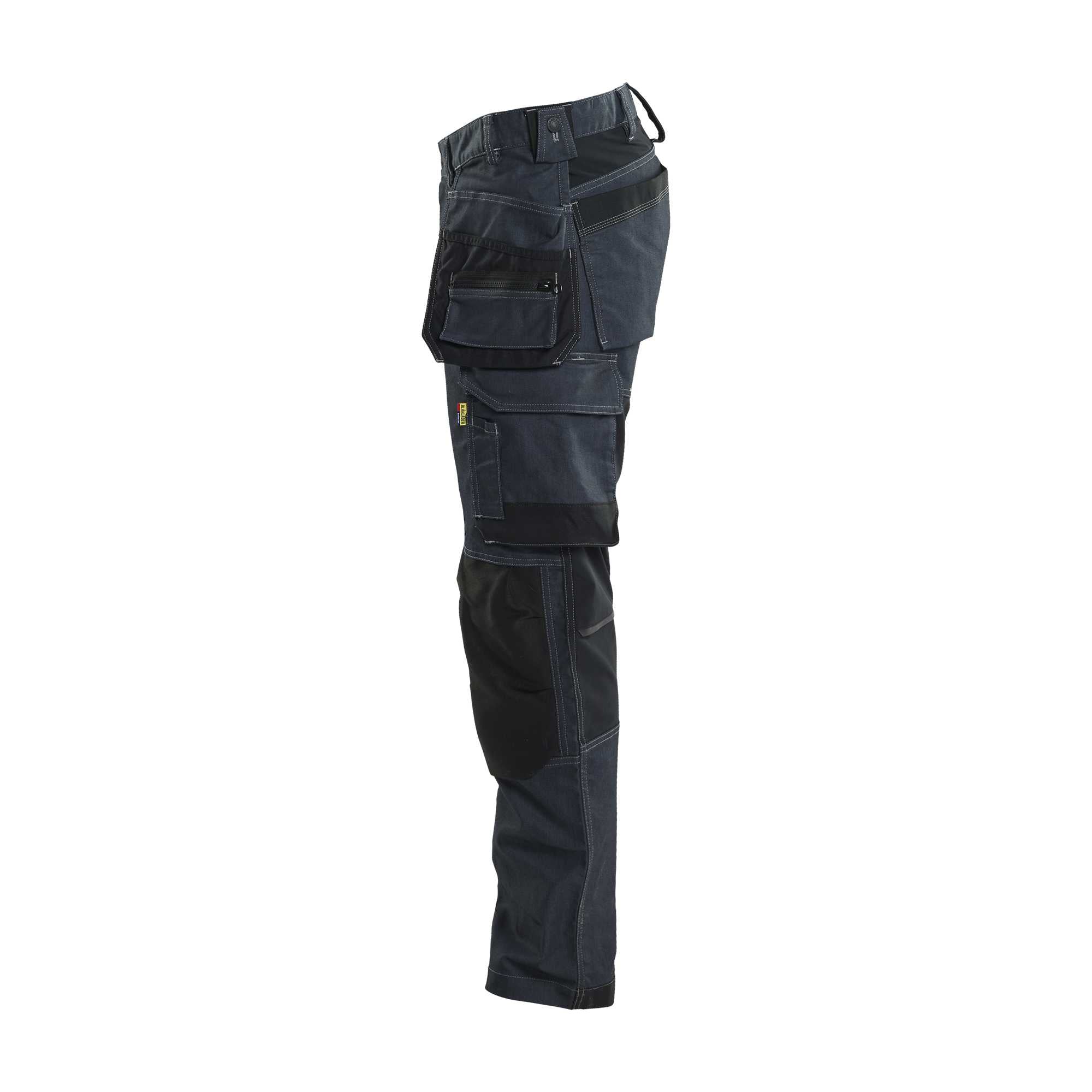 BLAKLADER 17501141 Craftsman Trousers Stretch Work Trousers Men - CORDURA Denim