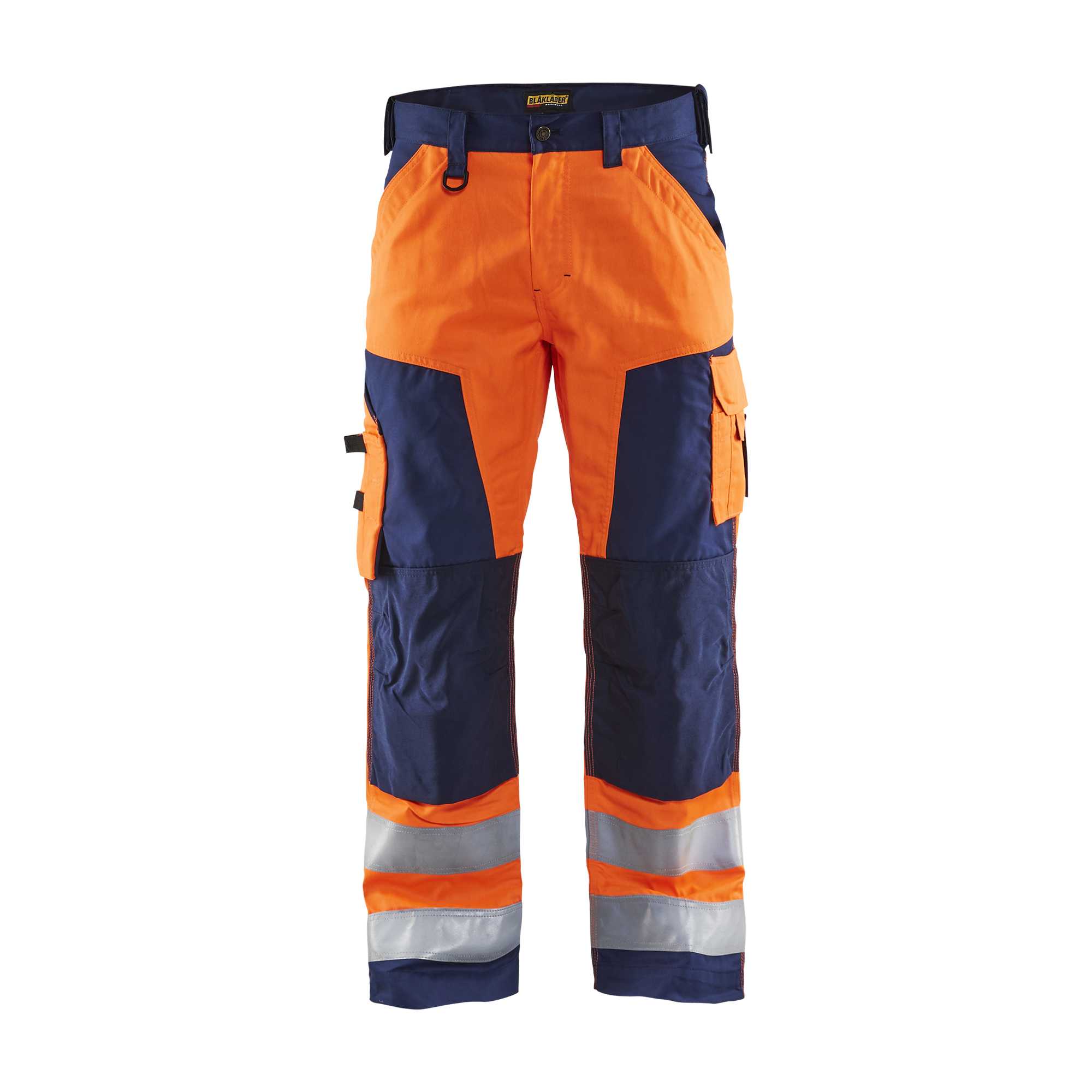 BLAKLADER 15661811 | Hi Vis trousers Hi Vis Reflective Work Trousers Men - Class 2 Certified