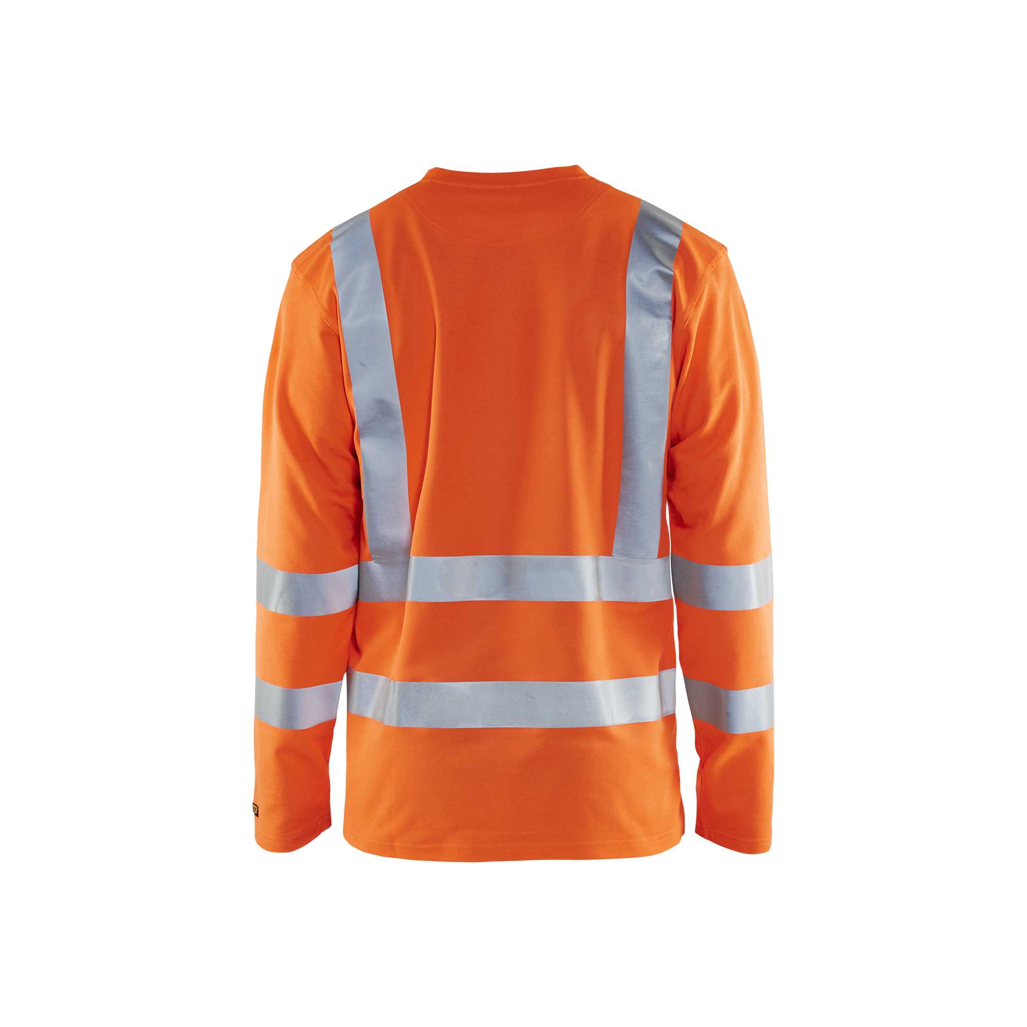 BLAKLADER 33811070 Hi Vis UV Long Sleeved T shirt Hi Vis Reflective Long Sleeve Work T-Shirt MEN - UV Protection