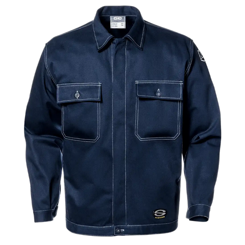 FUSTIAN SHORT JACKET - High-Vis Optional - 100% Cotton - Double Stitched Seams - Image 1