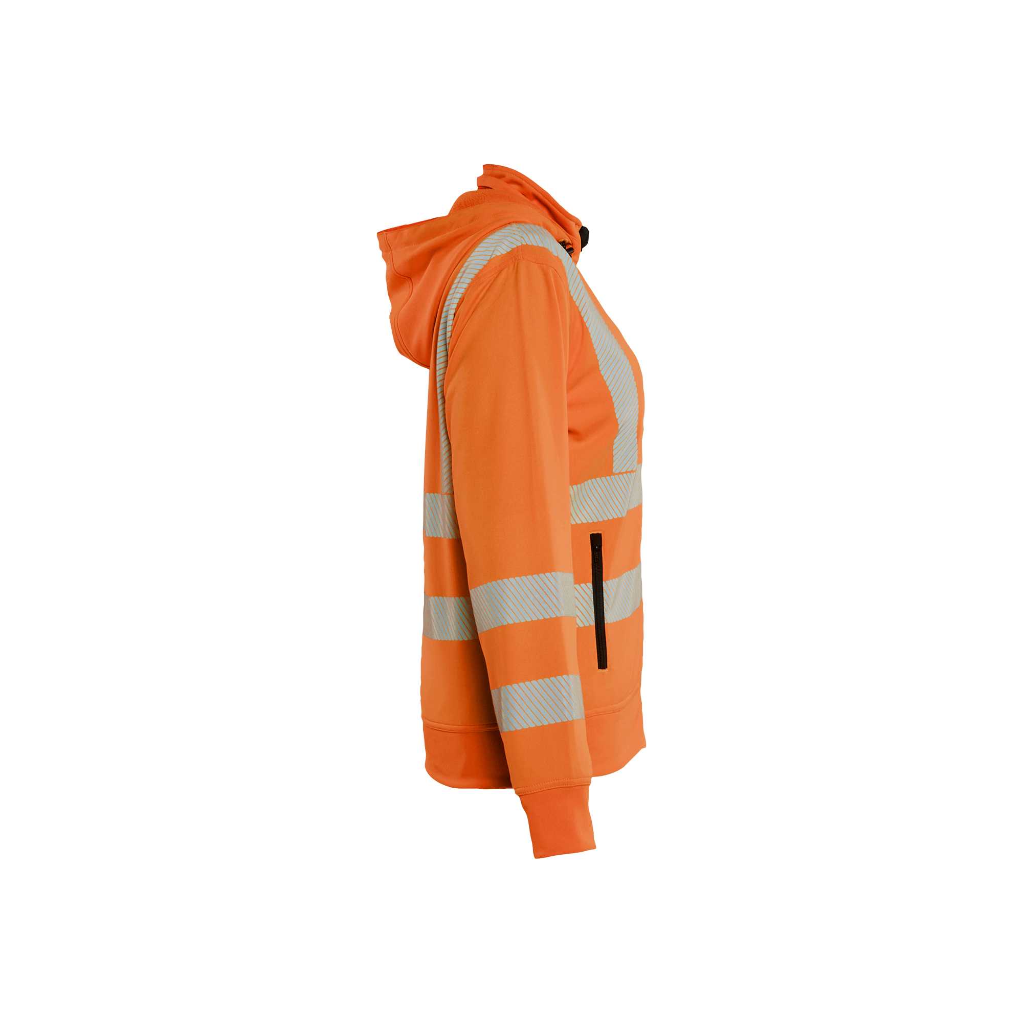 BLAKLADER 35742538 Hi Vis Reflective Hoodie Work Sweatshirt WOMEN - Detachable Hood
