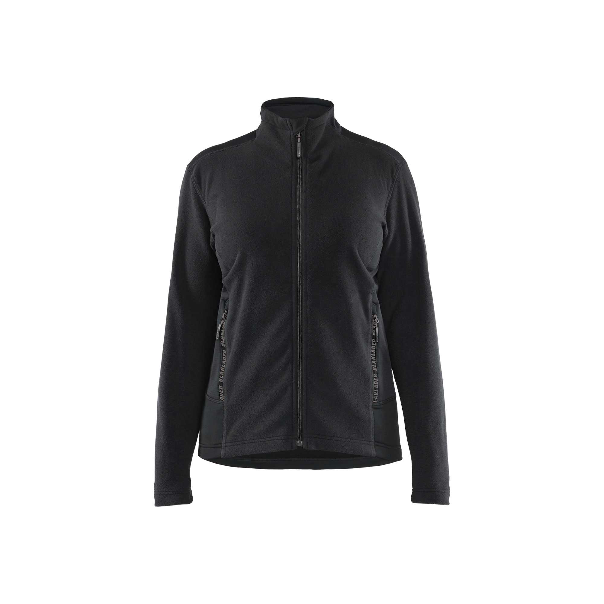 BLAKLADER 47661010 Women's Microfleece Jacket Hi Vis Reflective Work Jacket WOMEN - Antipilling