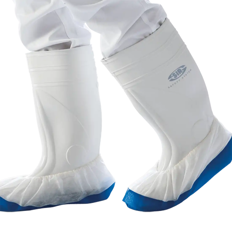 SIR SAFETY COUVRE-CHAUSSURES ANTIDÉRAPANTS Résistants à l'eau pour hommes - Polypropylène renforcé