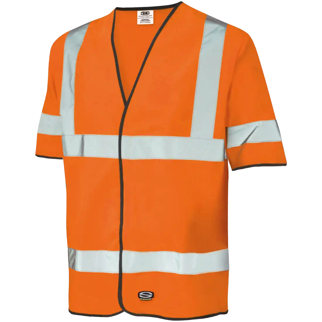 SPACE JACKET Short-Sleeve Jacket - Class 3 - Hi-Vis - Reflective Stripes - Image 1