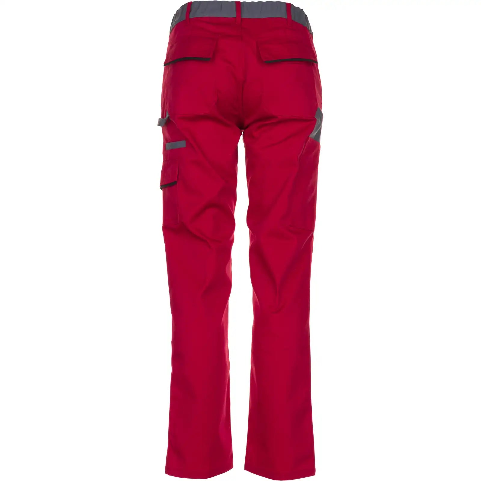Planam Highline Damen Bundhose rot/schiefer 34 rot/schiefer/schwarz - Produktbild ohne Model