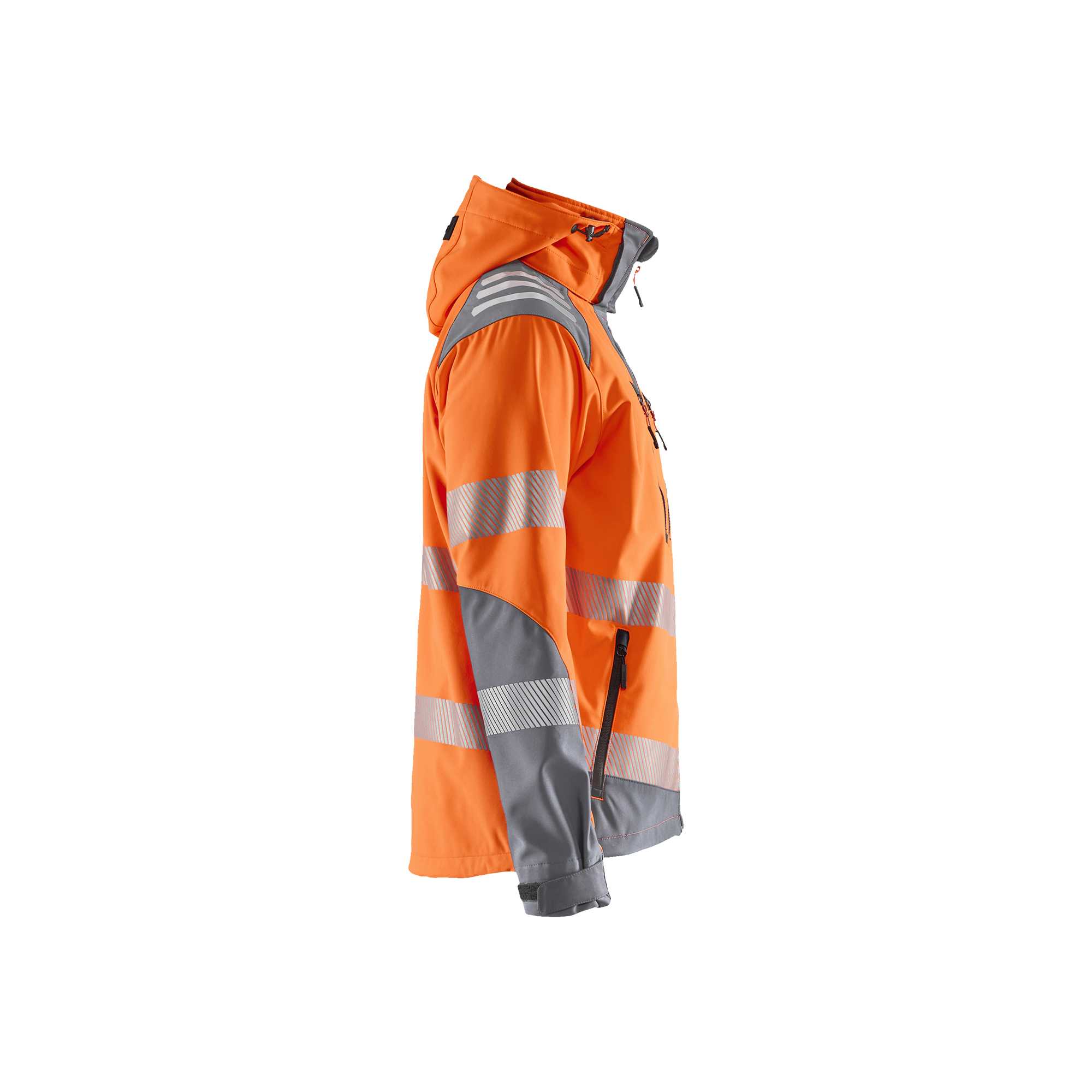 BLAKLADER 44912513 Hi Vis Softshell jacket Hi Vis Reflective Softshell Work Jacket MEN - Waterproof
