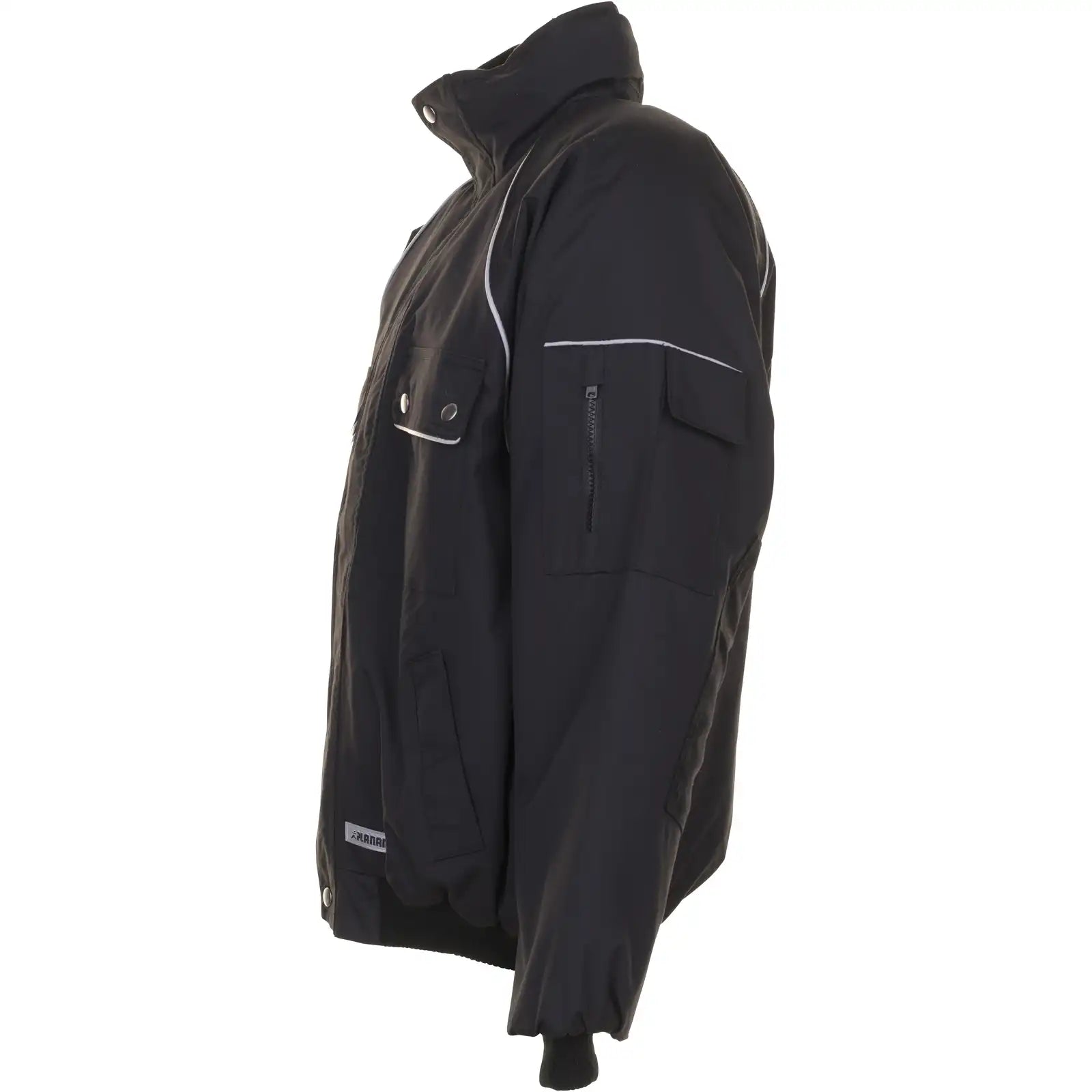 Planam Canvas 320 Winterblouson schwarz/schwarz 4XL schwarz/schwarz - Produktbild ohne Model