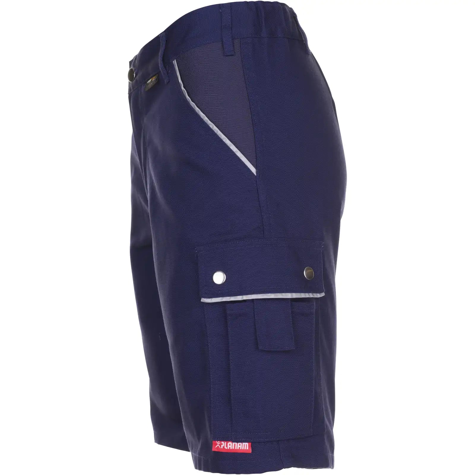 Planam Canvas 320 Shorts marine/marine S marine/marine - Produktbild ohne Model