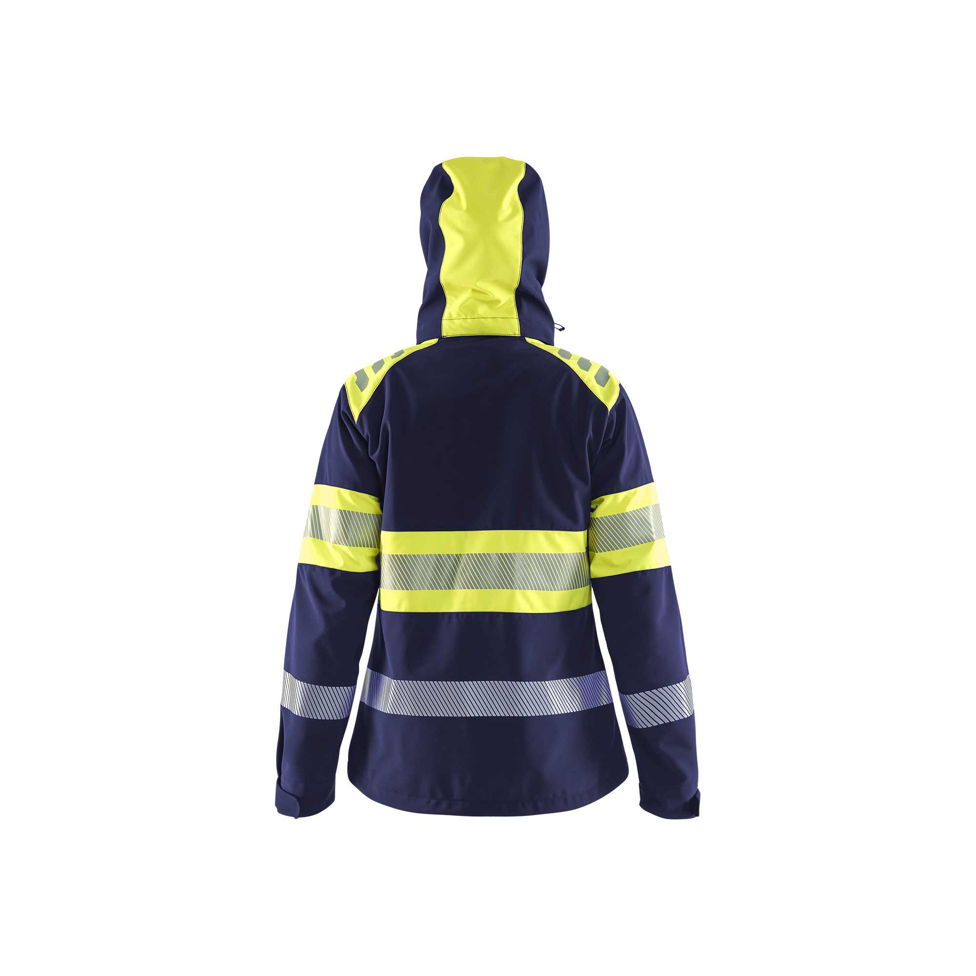 BLAKLADER 44042513 Women’s Hi Vis Softshell Jacket Hi Vis Reflective Softshell Work Jacket WOMEN - Waterproof