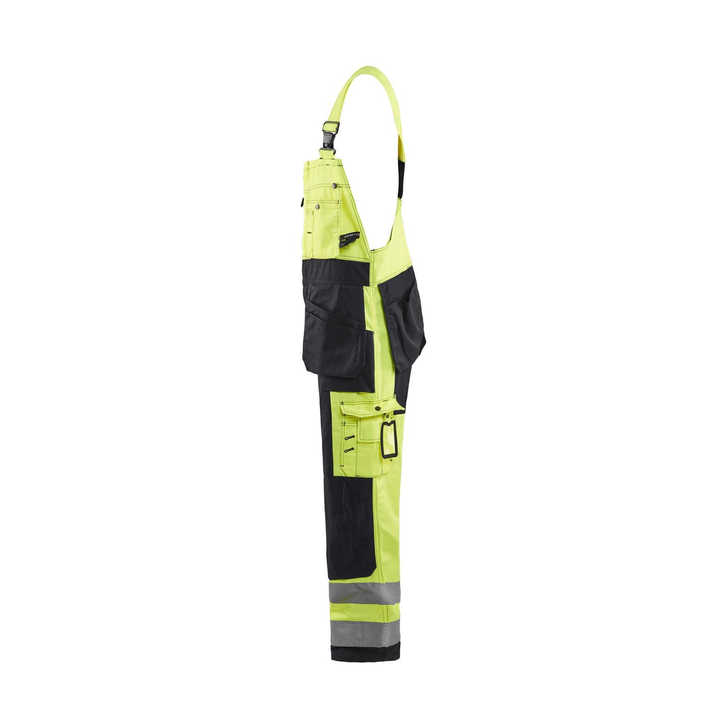 BLAKLADER 26031860 High Vis Tuinbroek High Vis Reflecterende Werk Tuinbroek Heren - twill stof