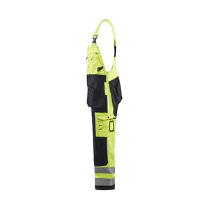 BLAKLADER 26031860 High Vis Tuinbroek High Vis Reflecterende Werk Tuinbroek Heren - twill stof