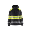 BLAKLADER 44301977 WOMEN’S HI VIS SHELL JACKET Hi Vis Reflective Shell Work Jacket WOMEN - Waterproof