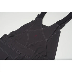 Planam Basalt Latzhose kornblumenblau/rot 102 kornblumenblau/rot - Extra Detailbild