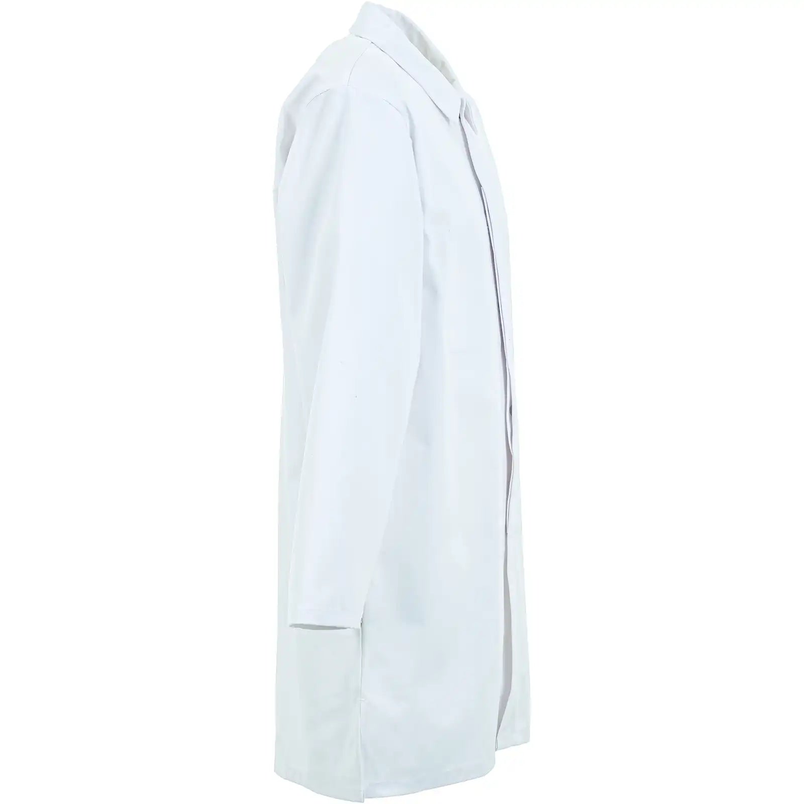 Planam Food Herren Berufsmantel reinweiß S reinweiß - Produktbild ohne Model