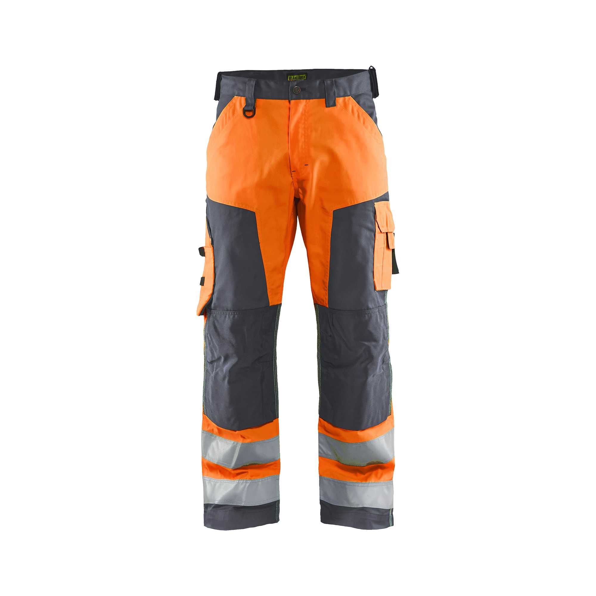 BLAKLADER 15661811 | Hi Vis trousers Hi Vis Reflective Work Trousers Men - Class 2 Certified