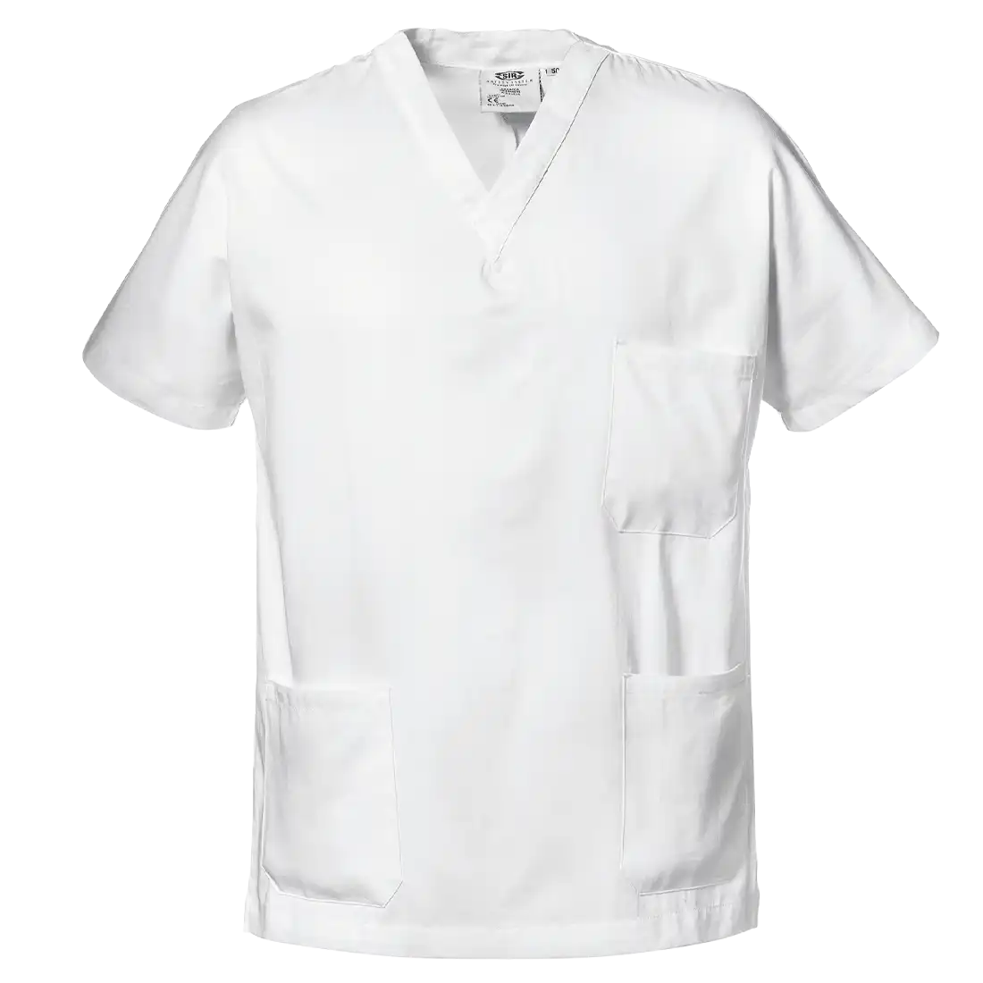 SIR SAFETY NURSES mod. Chemise de travail à manches courtes HOMME - 100 % coton