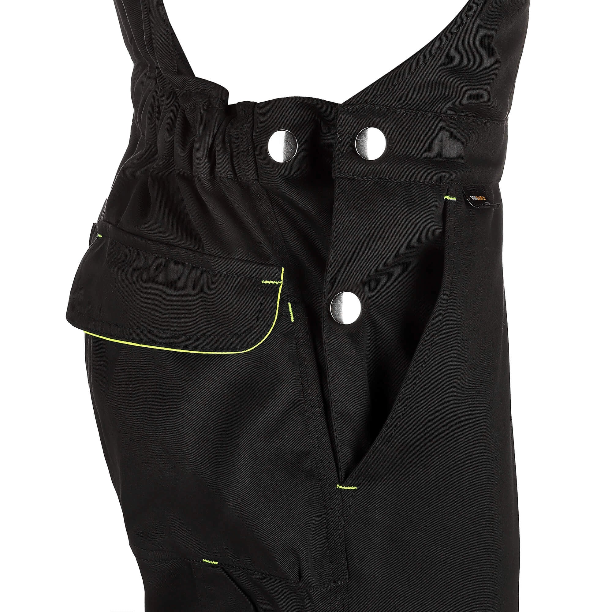 TMG Finesse Work dungarees black - Finesse BIB Trouser-black-05-V2