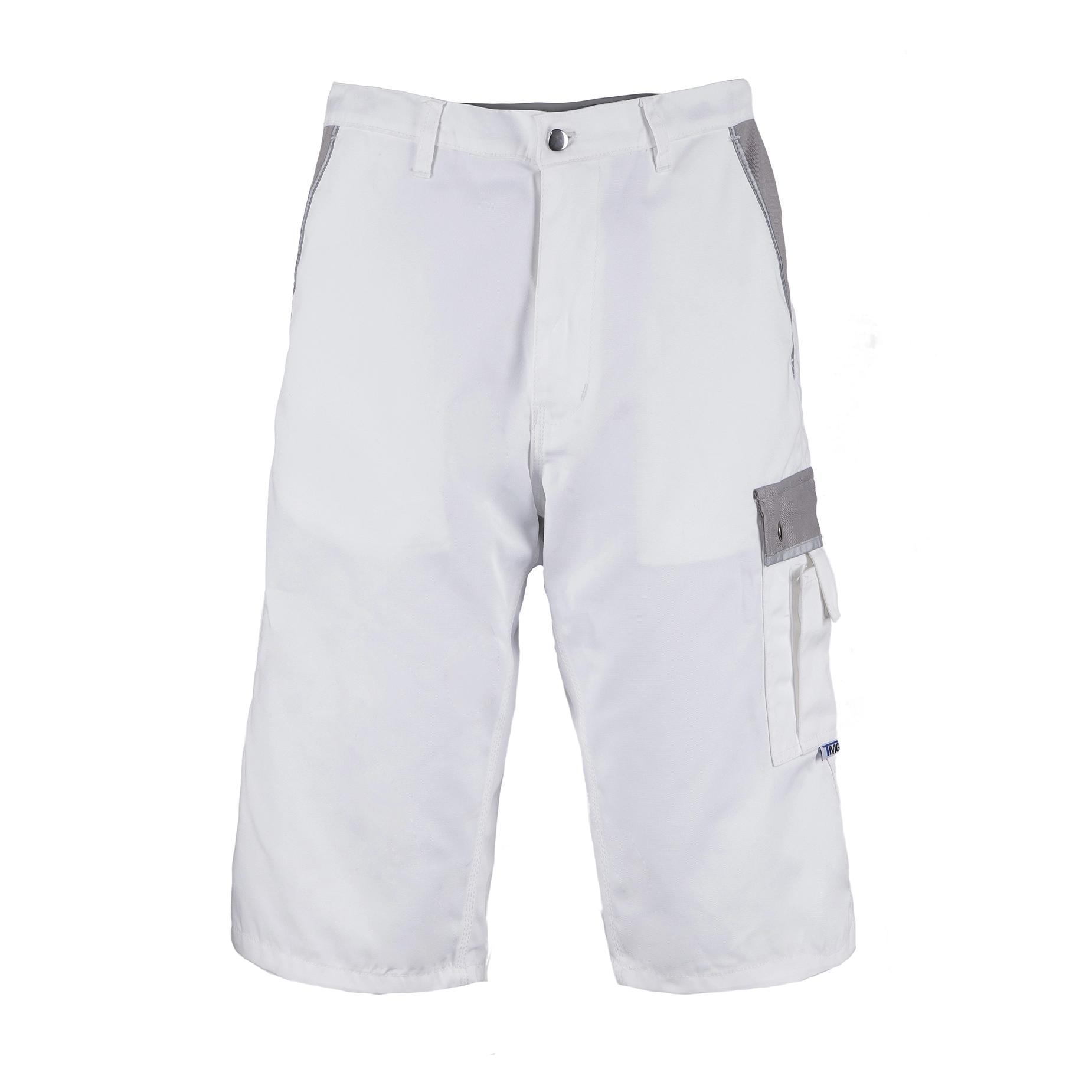 TMG Style Work shorts white - Shorts-white-front